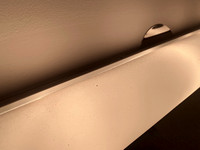 Overspray on Light Fixture